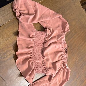 Elegant Pink Women's Top